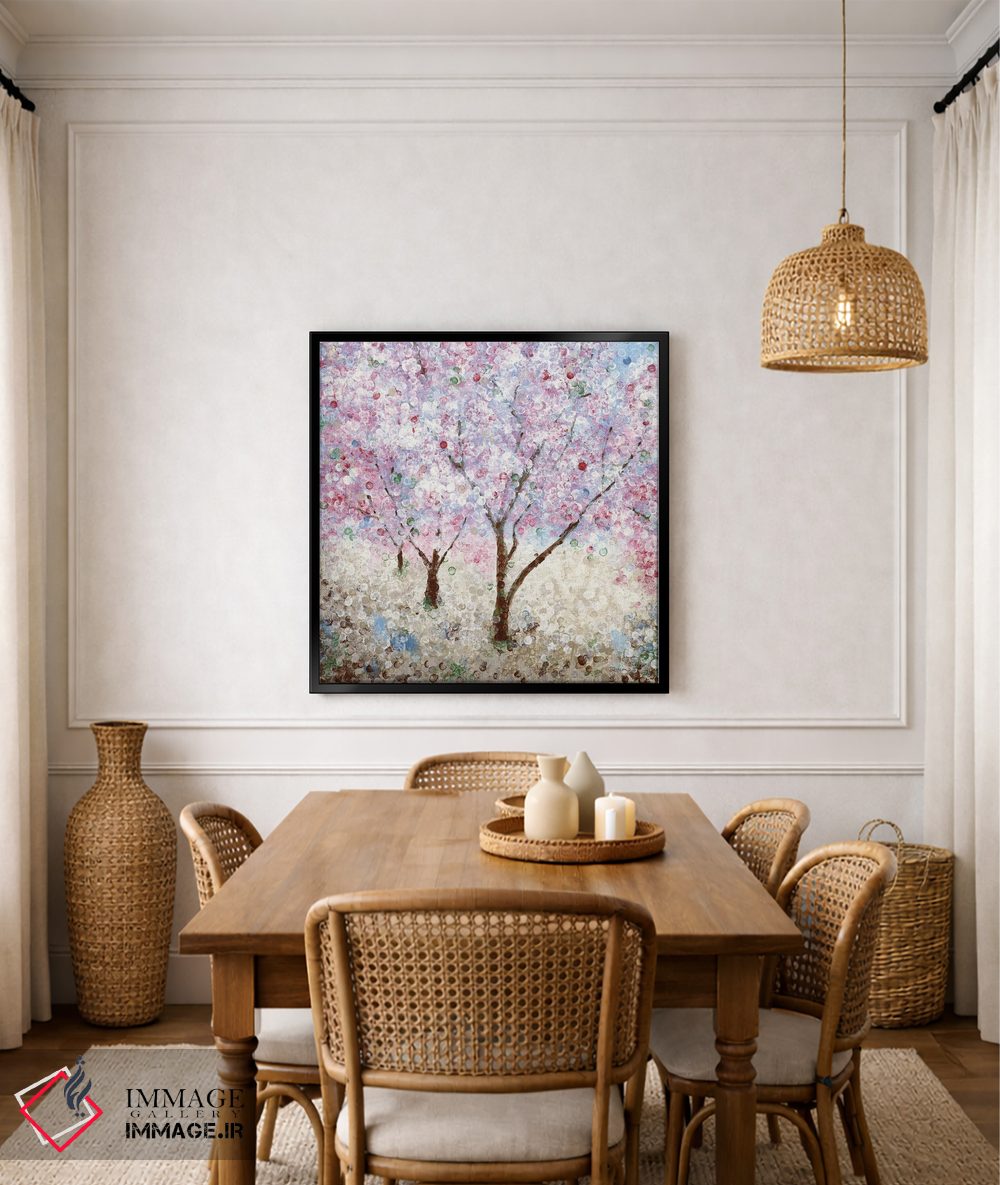 تابلو دکوراتیو جشنواره شکوفه های گیلاس شماره ۲ اثر کاترینا کراون - D6B