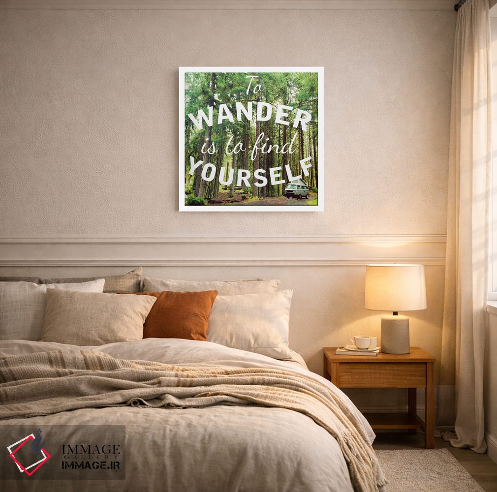 تابلو دکوراتیو در جستجوی خود سرگردان اثر کالی ویلسون - D5W
