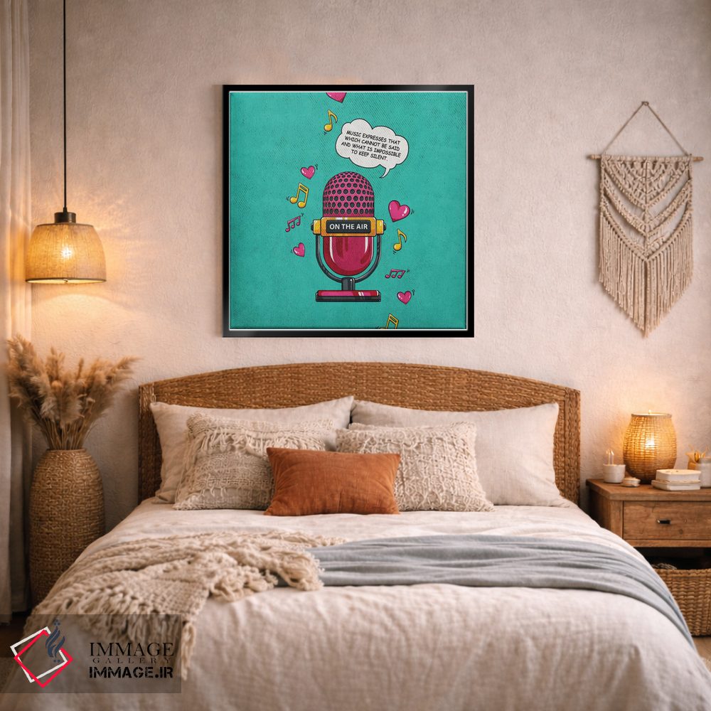 تابلو دکوراتیو خودت را ابراز کن اثر استر کی - D2B