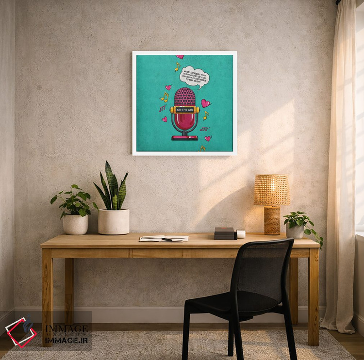 تابلو دکوراتیو خودت را ابراز کن اثر استر کی - D4W