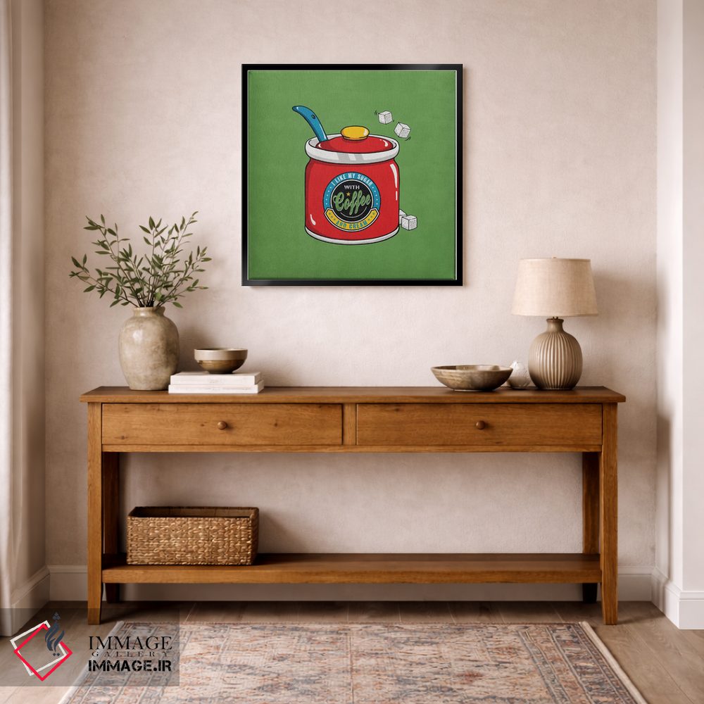 تابلو دکوراتیو من شکر خودم را دوست دارم اثر استر کی - D5B