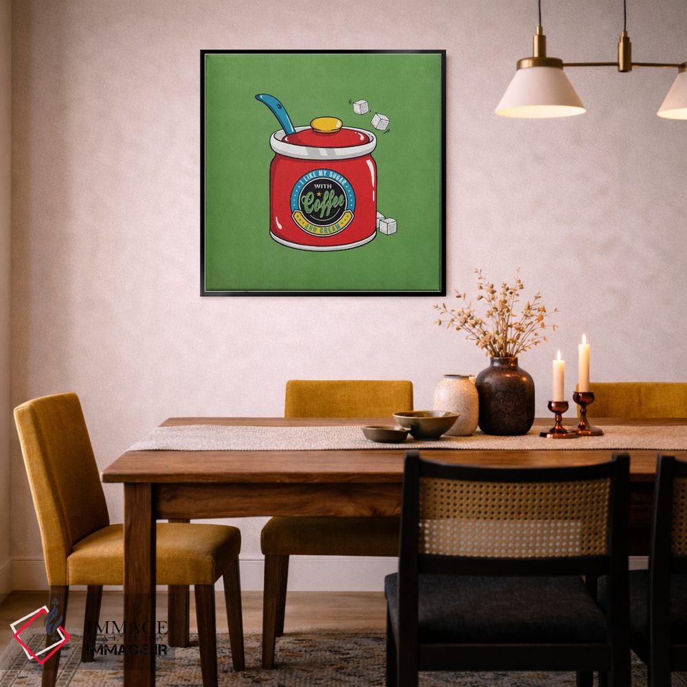 تابلو دکوراتیو من شکر خودم را دوست دارم اثر استر کی - D6B