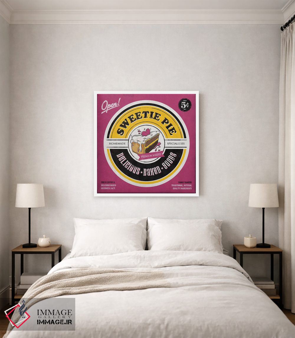 تابلو دکوراتیو عزیز دلم اثر استر کی - D3W