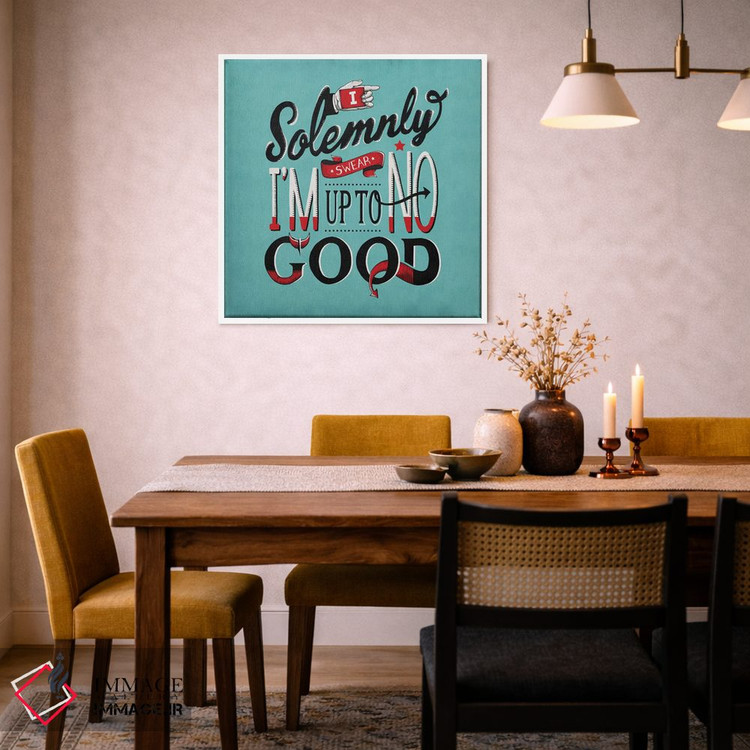 تابلو دکوراتیو در فکر شیطنت اثر استر کی - D4W