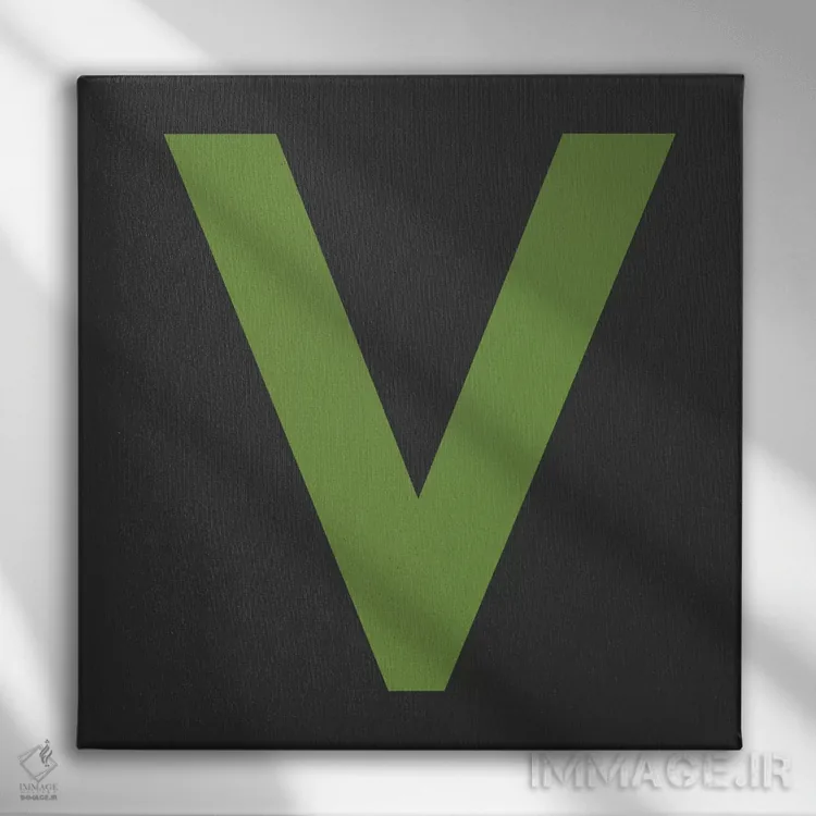 تابلو دکوراتیو عشق اثر کی بی ام - نمای روبهرو روی دیوار