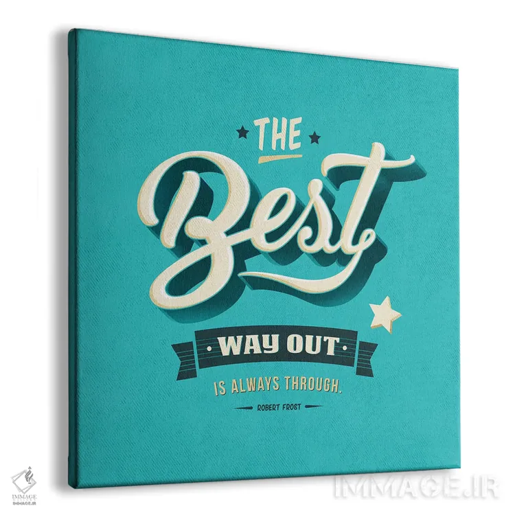 تابلو دکوراتیو راه خروج اثر استر کی - نمای پرسپکتیو محصول