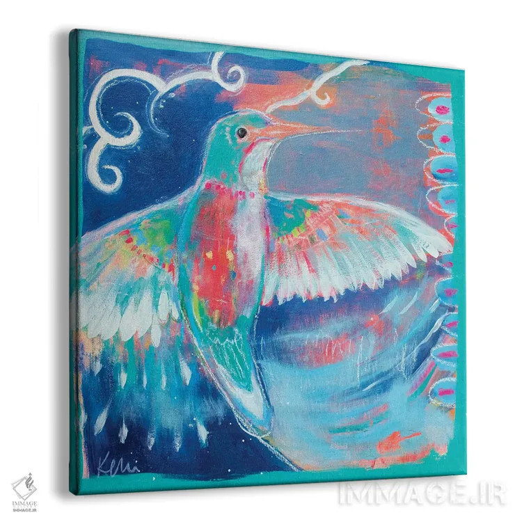 تابلو دکوراتیو روح آزاد اثر کری مک کیب - نمای پرسپکتیو محصول