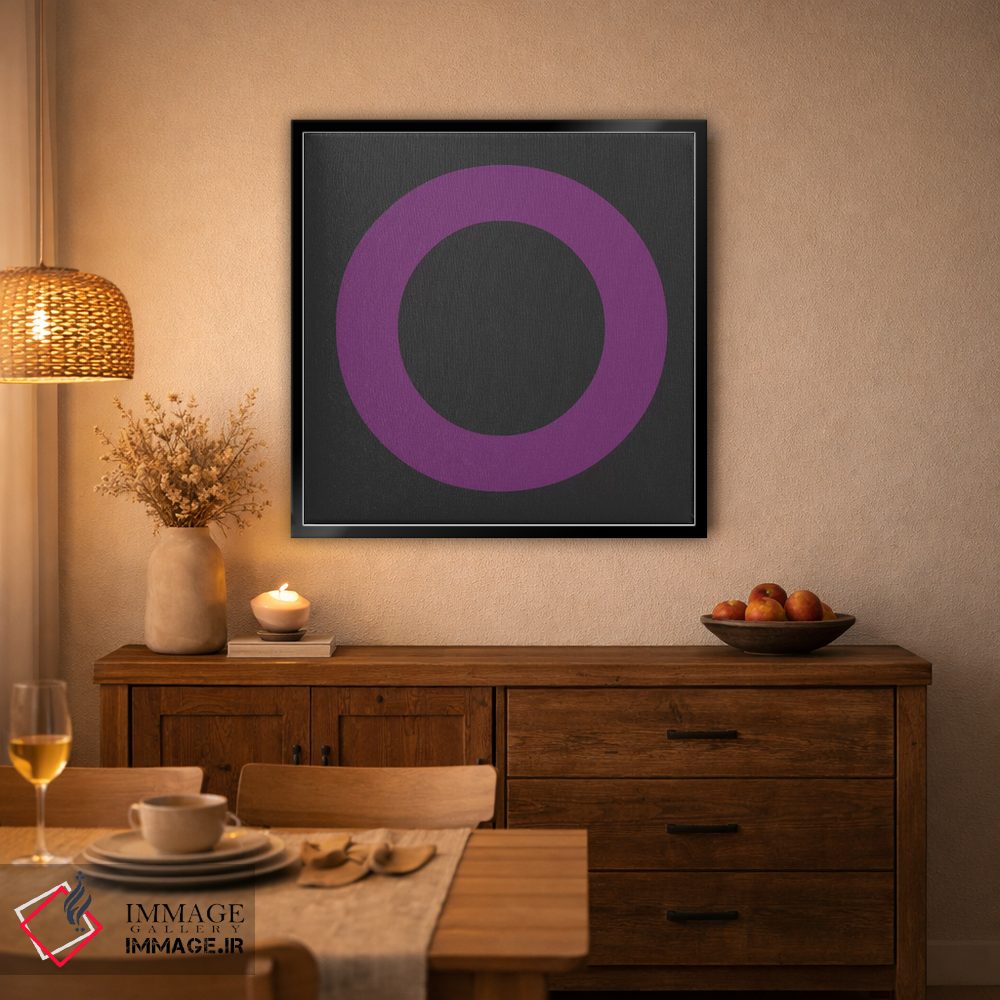 تابلو دکوراتیو عشق اثر کی بی ام - D4B