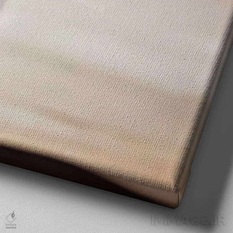 تابلو دکوراتیو چارلی کلاس اولی اثر کارن بورک - نمای نزدیک بافت بوم