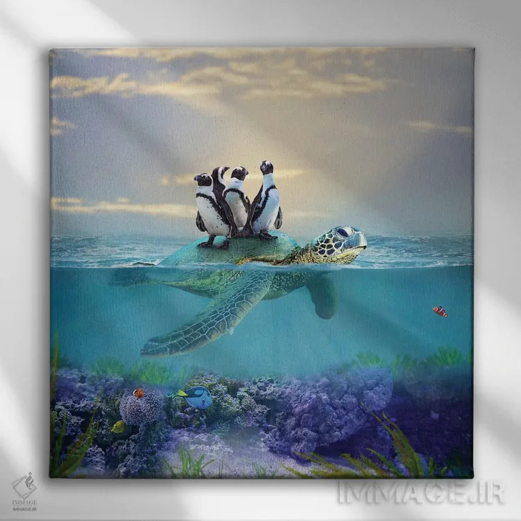 تابلو دکوراتیو بهتر از اوبر اثر کارن بورک - نمای روبهرو روی دیوار