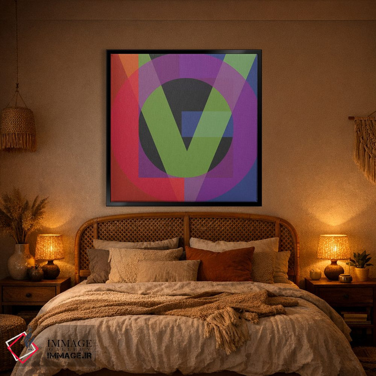 تابلو دکوراتیو عشق گوگل شماره ۲ اثر کی بی ام - D1B