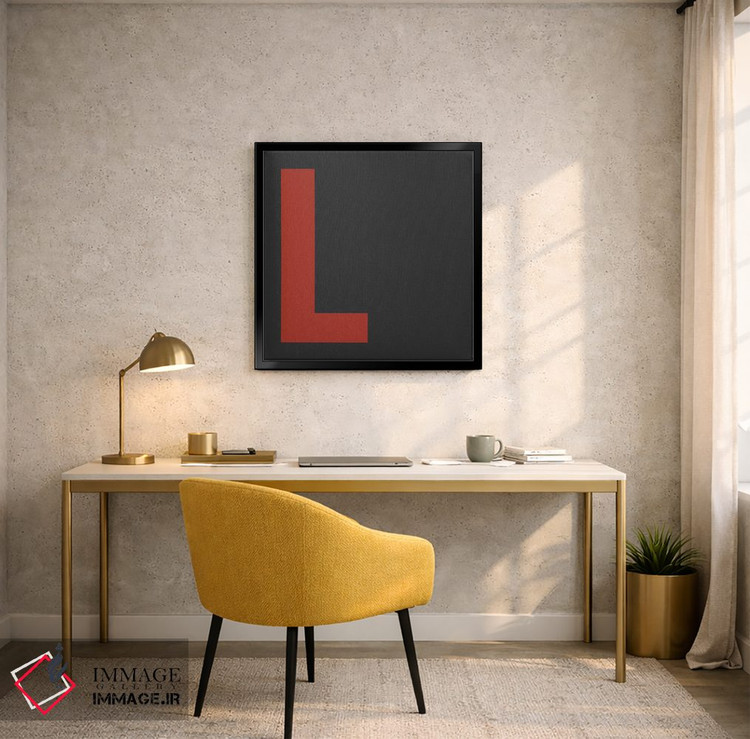 تابلو دکوراتیو عشق اثر کی بی ام - D5B