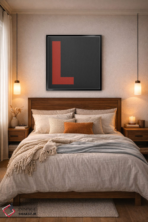 تابلو دکوراتیو عشق اثر کی بی ام - D6B