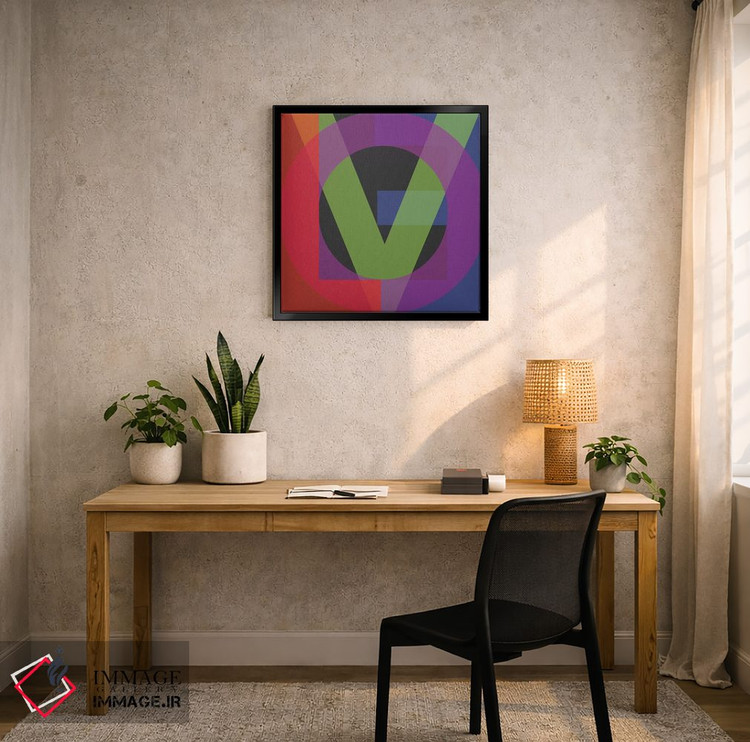 تابلو دکوراتیو عشق گوگل شماره ۲ اثر کی بی ام - D6B