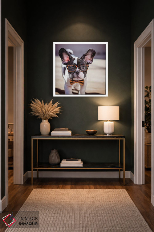 تابلو دکوراتیو چارلی کلاس اولی اثر کارن بورک - D5W