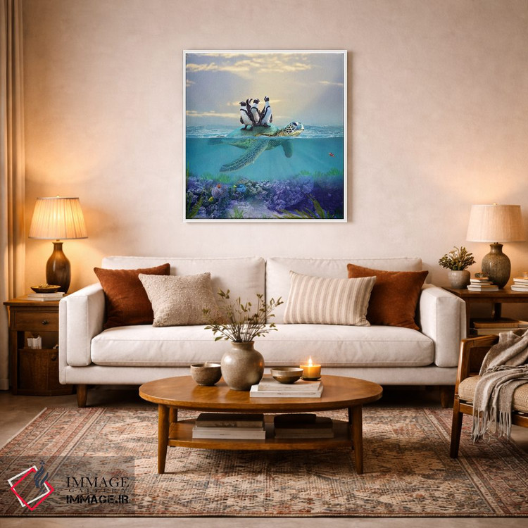 تابلو دکوراتیو بهتر از اوبر اثر کارن بورک - D1W