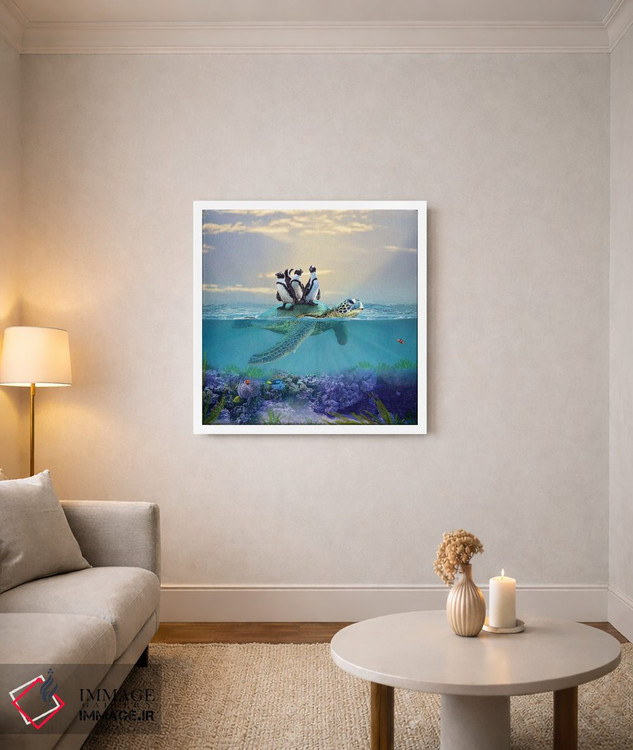 تابلو دکوراتیو بهتر از اوبر اثر کارن بورک - D2W