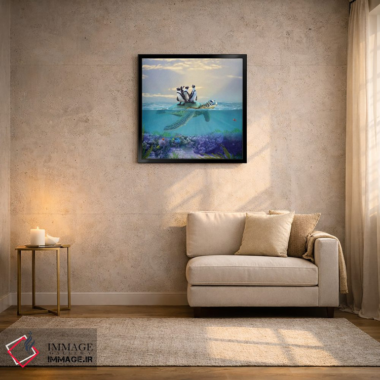 تابلو دکوراتیو بهتر از اوبر اثر کارن بورک - D3B