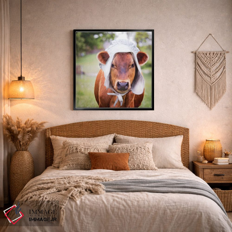 تابلو دکوراتیو خانم ماریا اثر کارن بورک - D4B