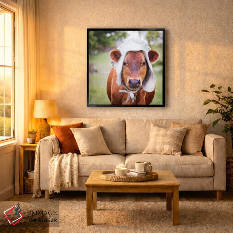 تابلو دکوراتیو خانم ماریا اثر کارن بورک - D6B