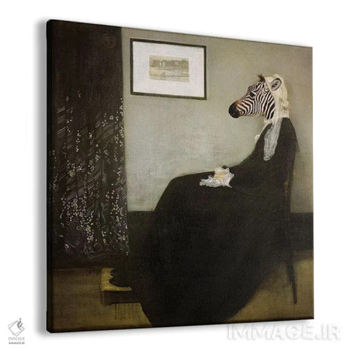 تابلو دکوراتیو مادر ویسلر اثر کارن بورک - نمای پرسپکتیو محصول