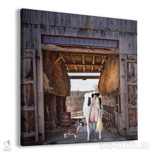 تابلو دکوراتیو دوستان انبار اثر کارن بورک - نمای پرسپکتیو محصول