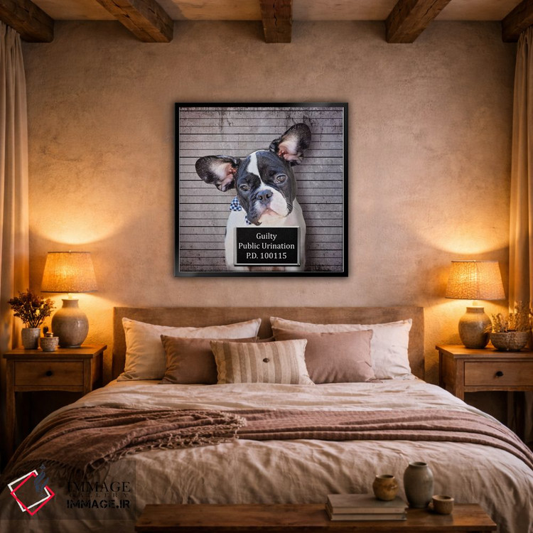 تابلو دکوراتیو ادرار در ملا عام اثر کارن بورک - D3B