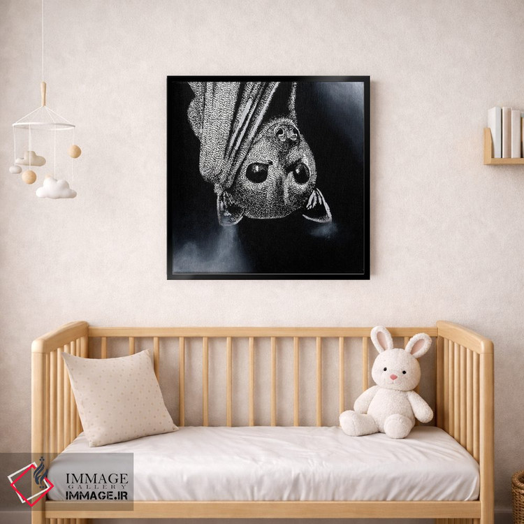 تابلو دکوراتیو روباه پرنده اثر کلسی امبلو - D2B