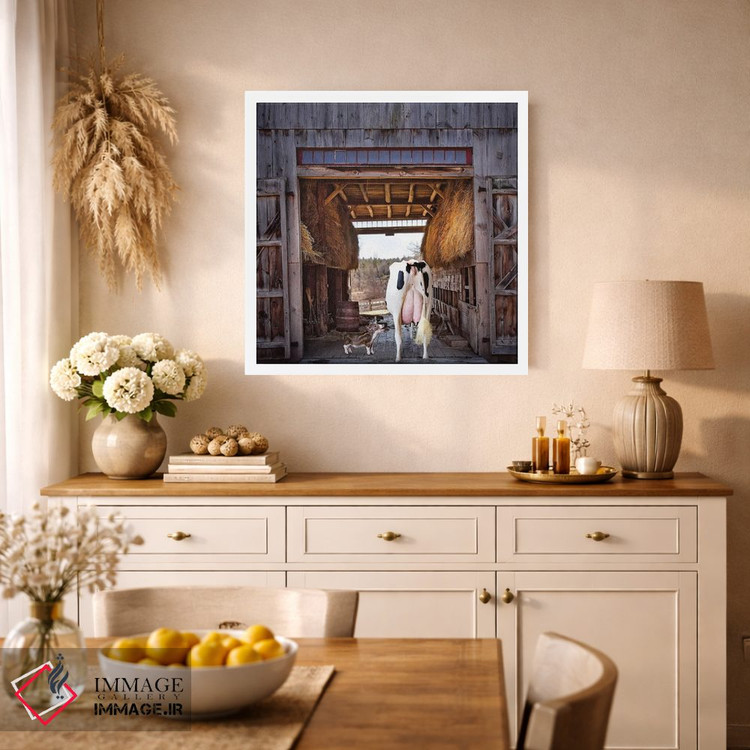 تابلو دکوراتیو دوستان انبار اثر کارن بورک - D1W