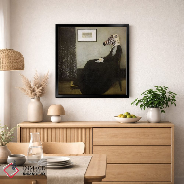 تابلو دکوراتیو مادر ویسلر اثر کارن بورک - D1B