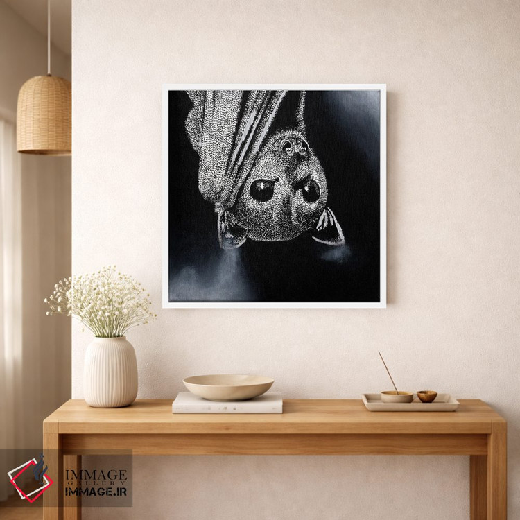 تابلو دکوراتیو روباه پرنده اثر کلسی امبلو - D1W