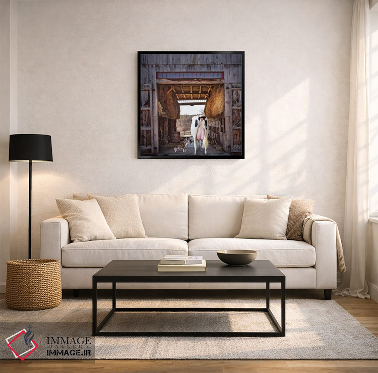 تابلو دکوراتیو دوستان انبار اثر کارن بورک - D2B