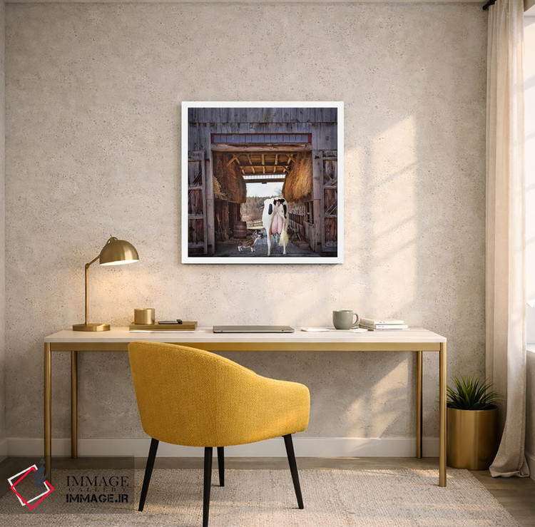 تابلو دکوراتیو دوستان انبار اثر کارن بورک - D4W