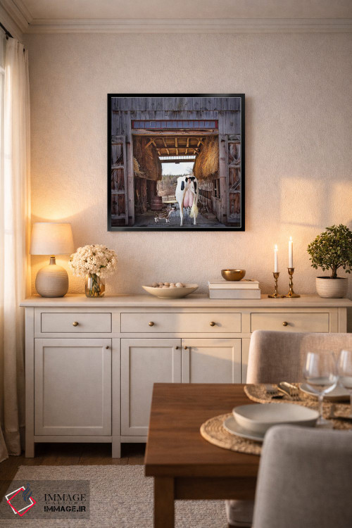 تابلو دکوراتیو دوستان انبار اثر کارن بورک - D6B