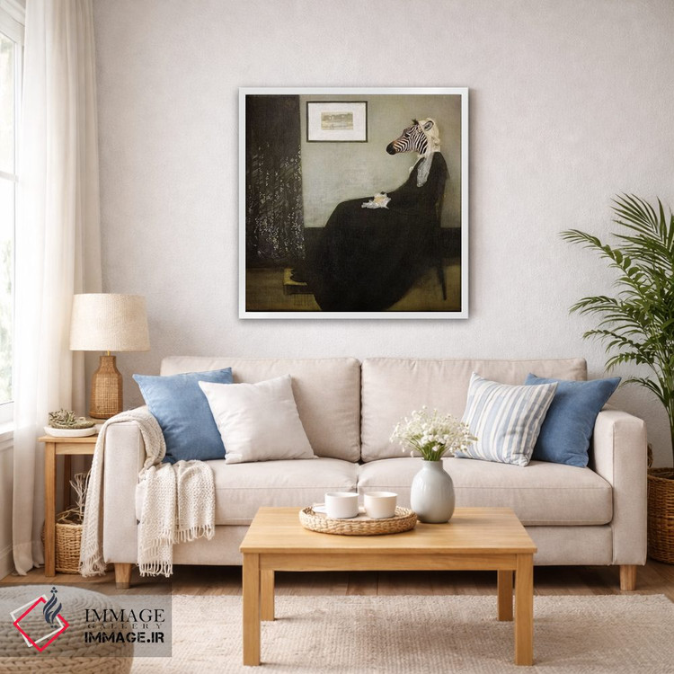 تابلو دکوراتیو مادر ویسلر اثر کارن بورک - D6W