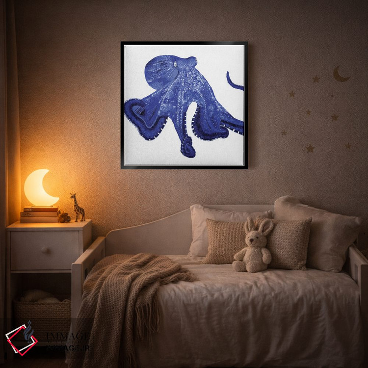 تابلو دکوراتیو اختاپوس اثر کلسی امبلو - D5B