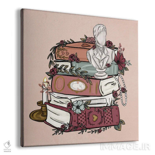 تابلو دکوراتیو داستان های عاشقانه گل محور اثر کیتی برایانت - نمای پرسپکتیو محصول