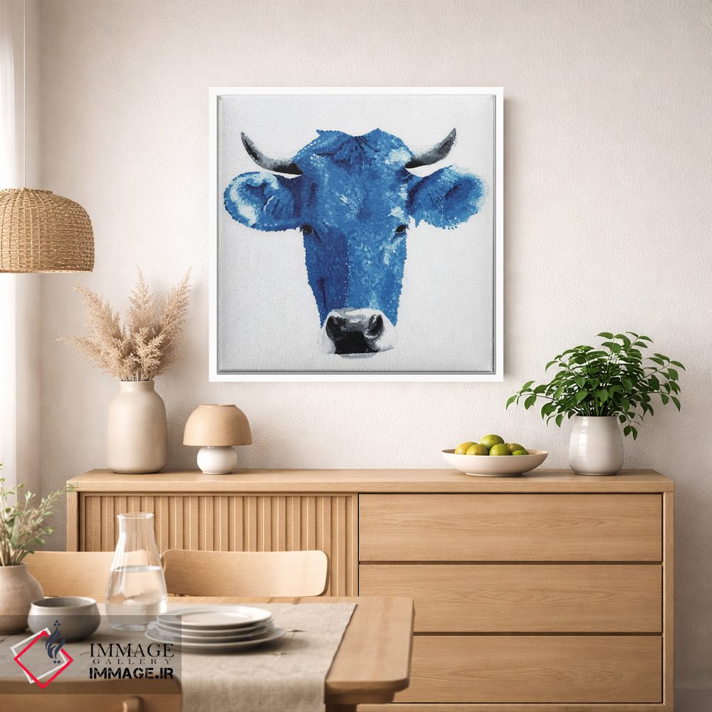 تابلو دکوراتیو گاو مقدس اثر کلسی امبلو - D2W