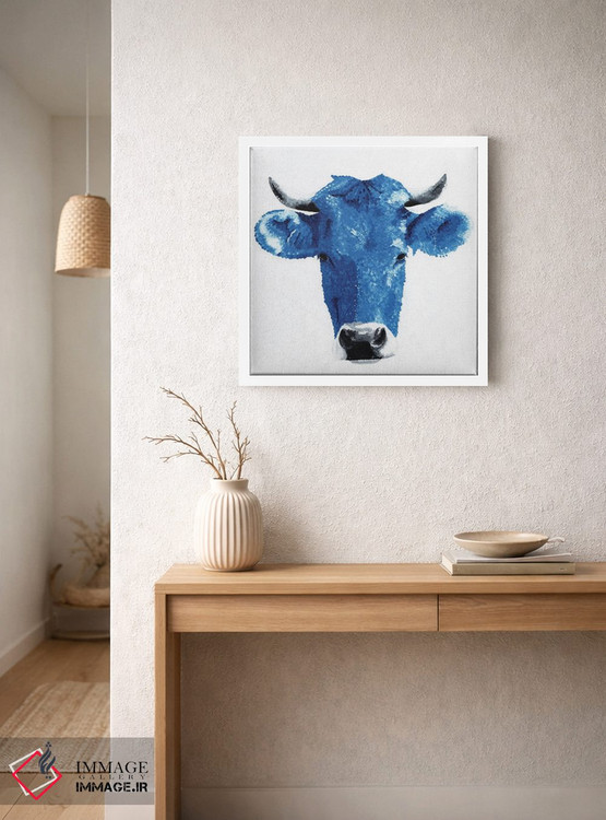 تابلو دکوراتیو گاو مقدس اثر کلسی امبلو - D3W