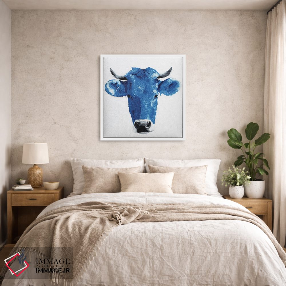تابلو دکوراتیو گاو مقدس اثر کلسی امبلو - D6W