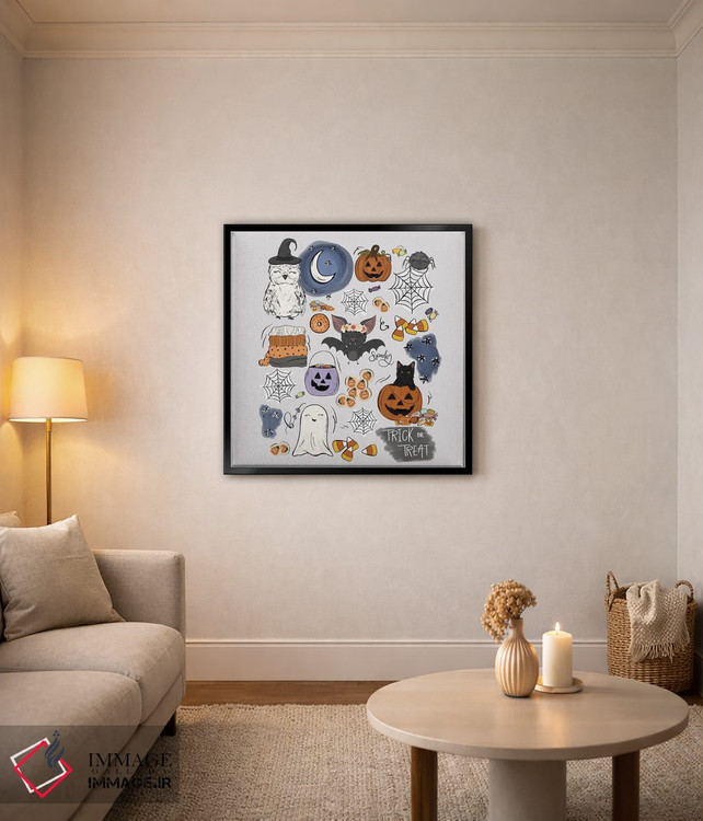 تابلو دکوراتیو احساسات ترسناک اثر کیتی برایانت - D4B