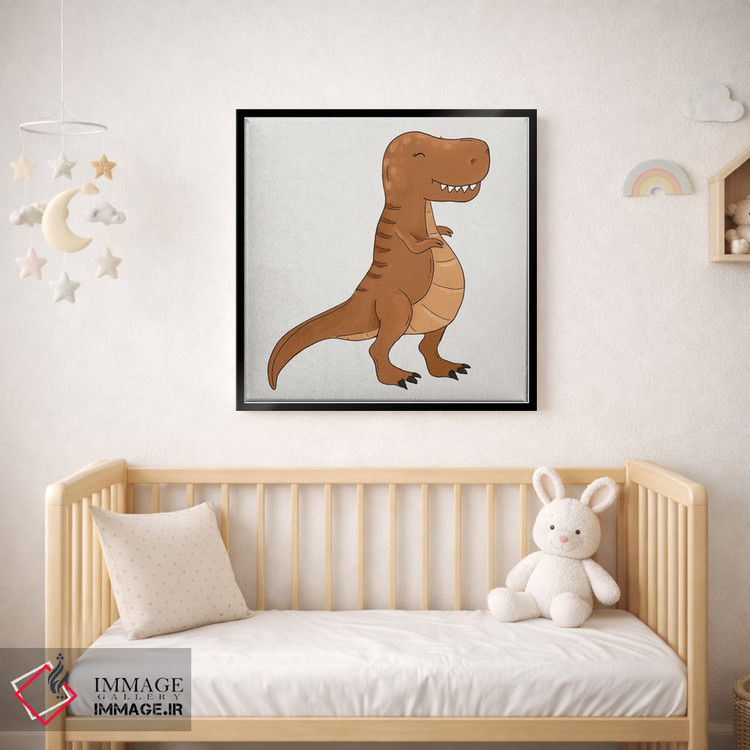 تابلو دکوراتیو تی رکس اثر کیتی برایانت - D2B