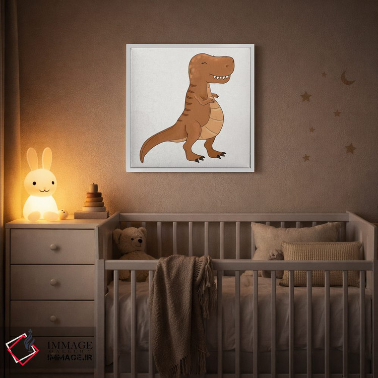 تابلو دکوراتیو تی رکس اثر کیتی برایانت - D4W