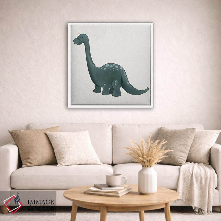 تابلو دکوراتیو برونتوسوروس اثر کیتی برایانت - D3W