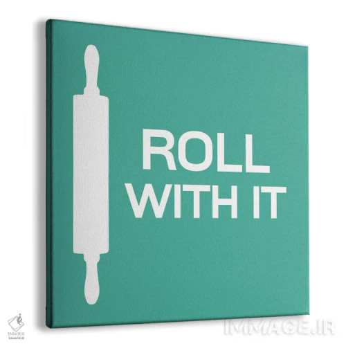 تابلو دکوراتیو با جریان پیش برو اثر فایو بای فایو کالکتیو - نمای پرسپکتیو محصول