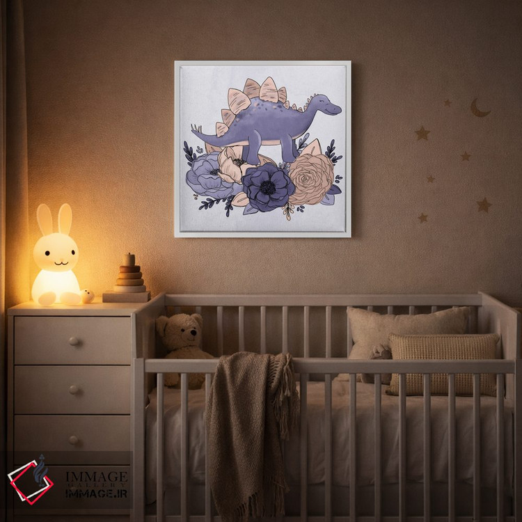تابلو دکوراتیو گل های استگوسوروس اثر کیتی برایانت - D2W
