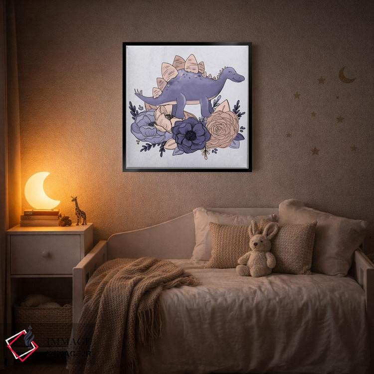 تابلو دکوراتیو گل های استگوسوروس اثر کیتی برایانت - D4B