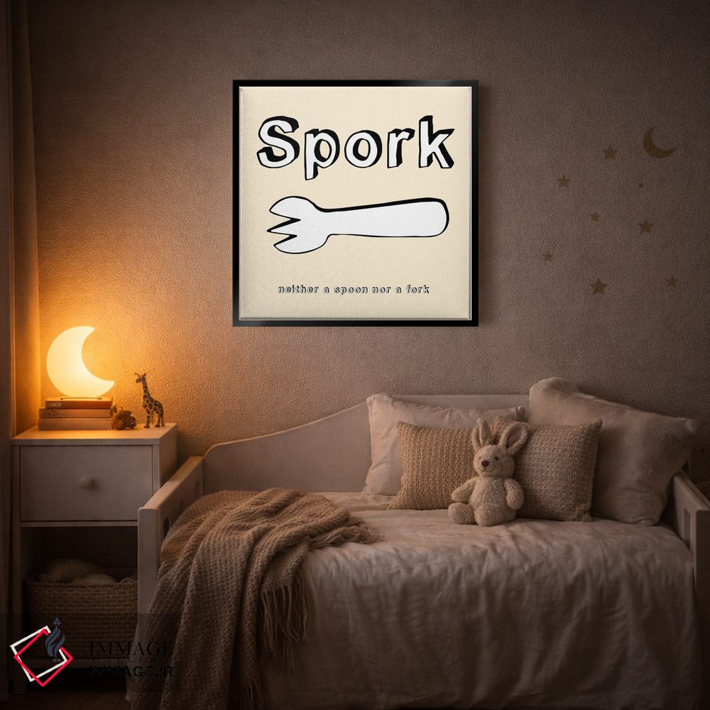 تابلو دکوراتیو اسپورک اثر فایو بای فایو کالکتیو - D4B