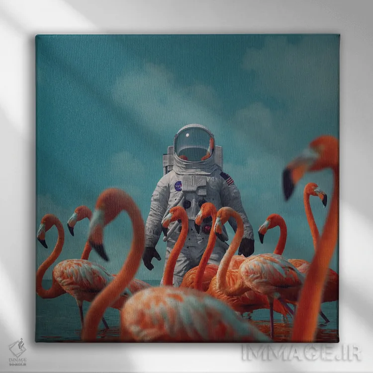 تابلو دکوراتیو روز بیست و چهارم اثر کارن کانتوک - نمای روبهرو روی دیوار