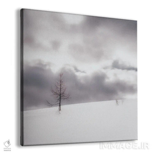 تابلو دکوراتیو ردپاها اثر کریم کارلا - نمای پرسپکتیو محصول